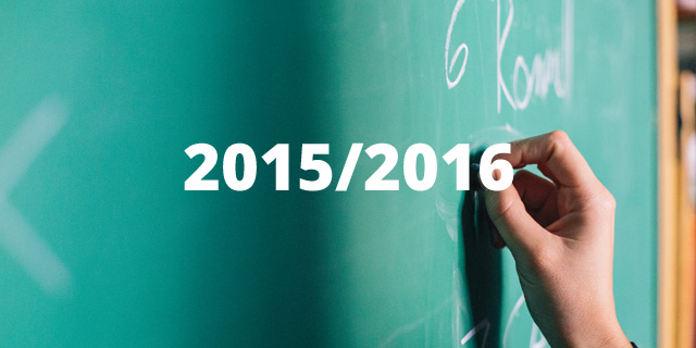 Rok akademicki 2015/2016